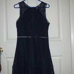 Up Navy Dress Cute